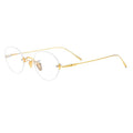 YTSBL1869 New Arrival Pure Titanium Glasses Frame Optical Classic Half-Framed Glasses for Men or Women