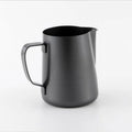 Top Selling Black Color Coating 304 Stainless Steel 1mm Thickness 250ml Coffee Pitcher Milk Jug