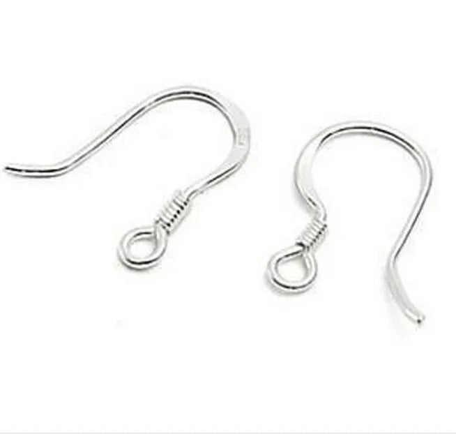 Wholesale Ss 925 Earrings French Ear Hooks Sterling Silver Jewellery Hanging French  Earring Hook