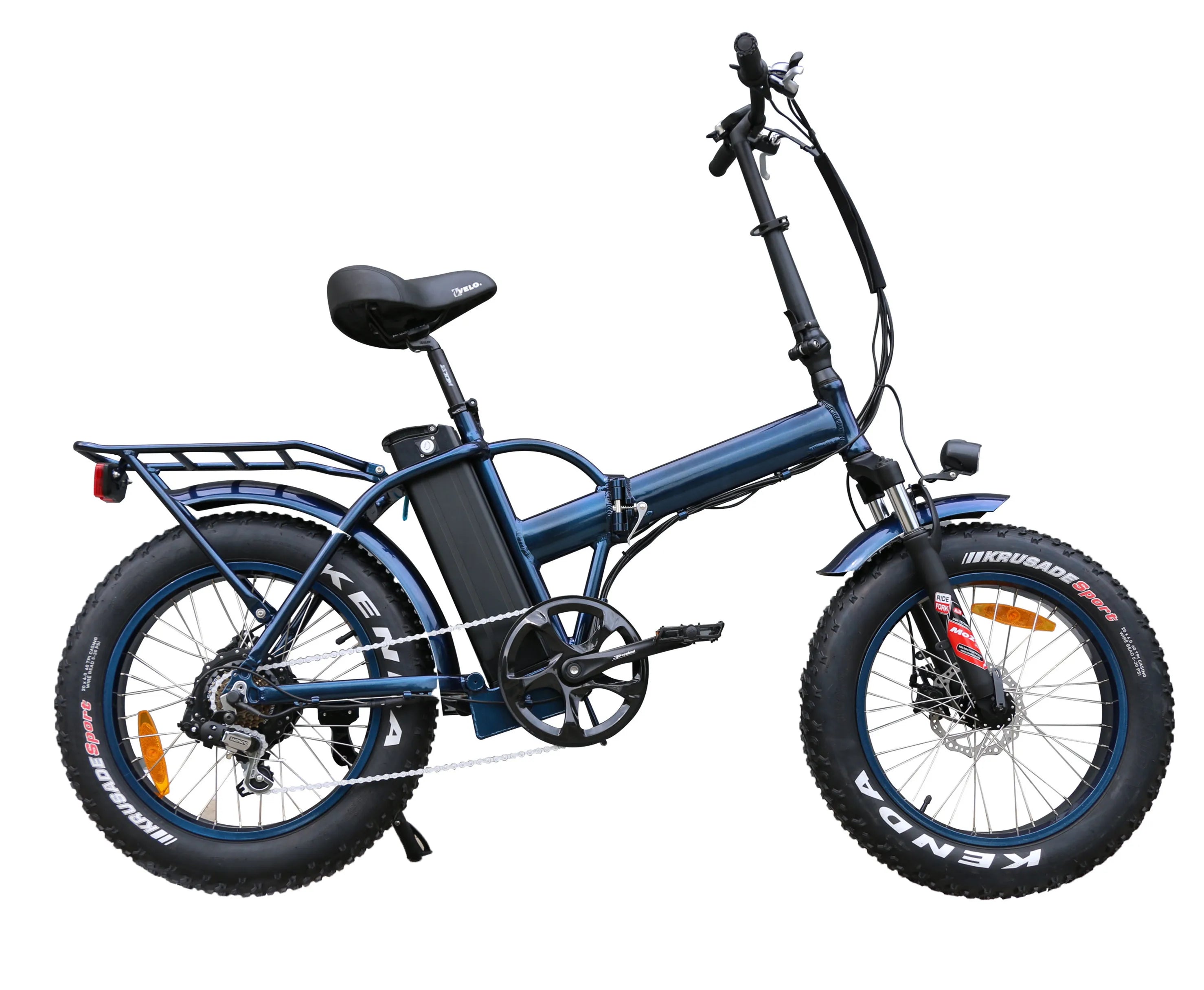 20 Inch 48V 13Ah 500W Fat Tire Electric Bike with Foldable Frame & Disc Brake Power by Lithium Battery (TH-002FT)