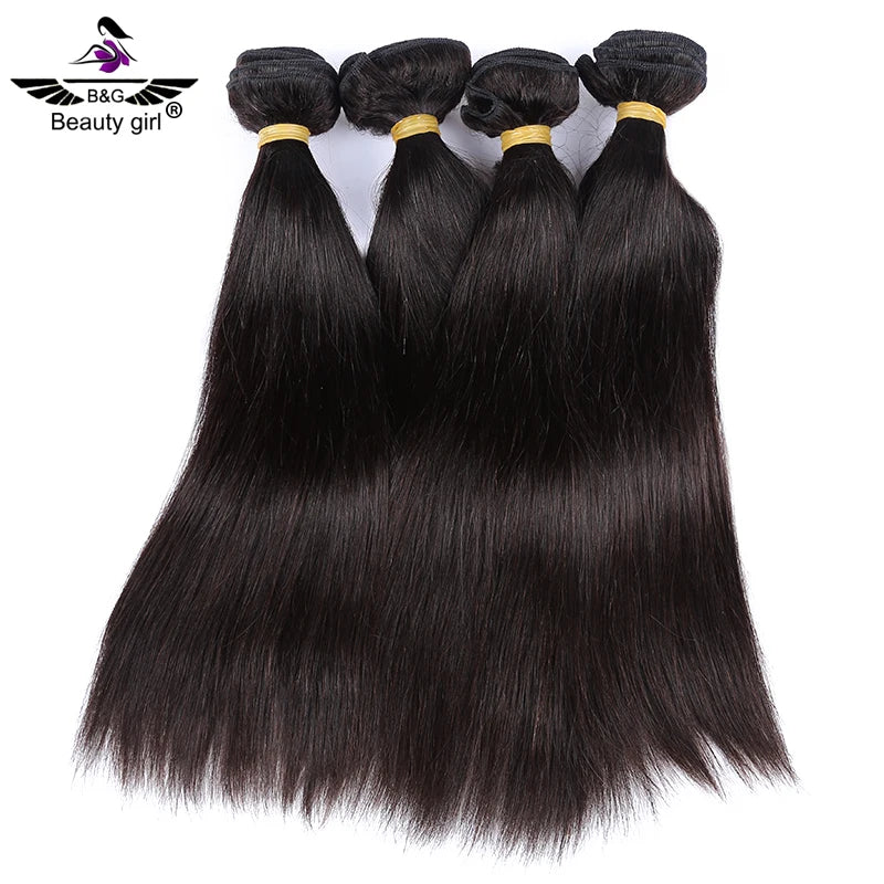 Wholesale Unprocessed 10 Inch Bone Straight Russian Human Hair Weft Bundles