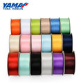 Hot Sale  Factory Mixed Colors Double Faced Smooth 100% Polyester 196 Colors 1 Inch 25mm Satin Ribbon