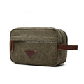 Canvas Travel Toiletry Bag Hanging Dopp Kit Organizer for Men Shaving Bag with Large Capacity for Travel