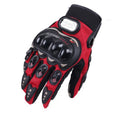 YOUME Anti-Slip Full Finger Bicycle Gloves Knight Motocross Mittens for Outdoor Bike Cycling Training Protective Sport Gloves
