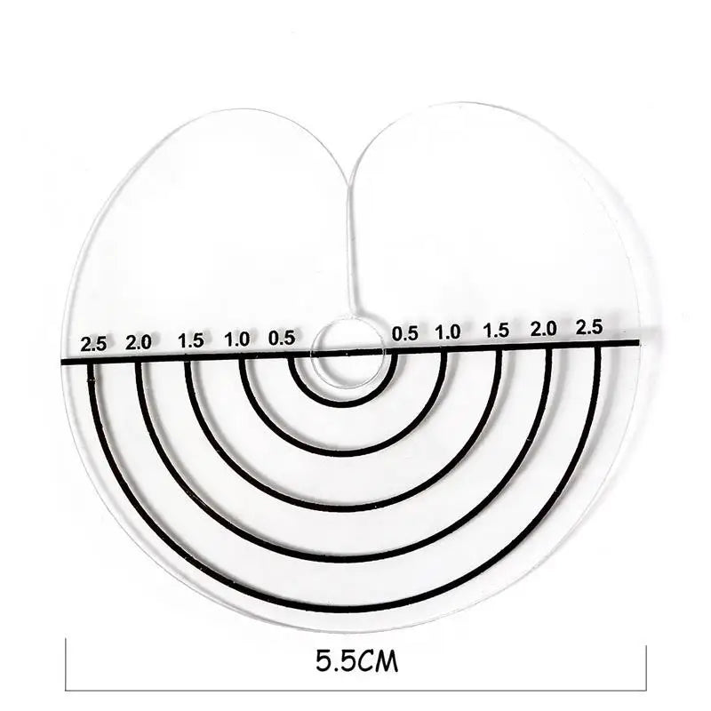 Keratin & Plastic Pre-Bonded U Tip Hair Extension Tools 50pcs Heat Glue Shield Protector with Scale Hair Extension Tools