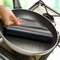 Fabric Nonstick round Baking and Cooking Grilling Sheet Heat Resistance BBQ Grill Mat