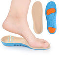 Factory Direct Feet Pads Wholesale Plantar Fasciitis Arch Support Foot Care Medical Diabetic Plastazote Insoles for Sho'e Brown