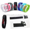 Party Popular Waterproof Sports LED Electronic Watch for Women Made of TPU Silicone Bracelet Party Decorations