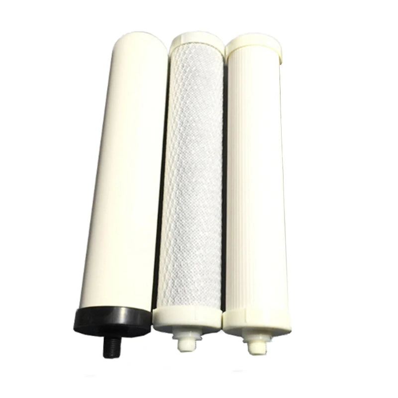 Yenvqee 10 Inch Screw Type Electric Activated Carbon Filter Cartridge for Household Use Removes Bacteria Rust Sediment & More