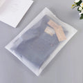 Customized Matte Frosted Zipper Slider Plastic Bags Waterproof With Your Logo for Clothing Hoodies Packaging for T Shirt