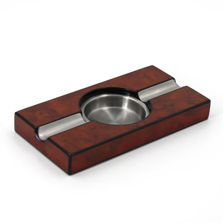 NEW-FASION Design Wooden Cigar Ashtray