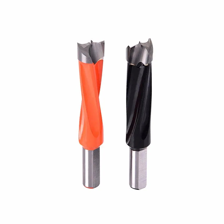 Wood Drill Bits Straight Shank Dowel Drill for Blind Hole Tungsten Carbide 5-15mm Black Oxide Finish TUV Certified YASEN Brand MegaBDM