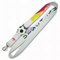 OEM Custom Logo Sublimation Polyester Lanyard with PVC Card Holder Wholesale Lanyard Product
