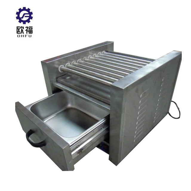 Hot Sale Bread Steamer Warmer Chinese Automatic Sausage Grill Machine Commercial Hot Dog Maker Electric Hotdog Roller CE
