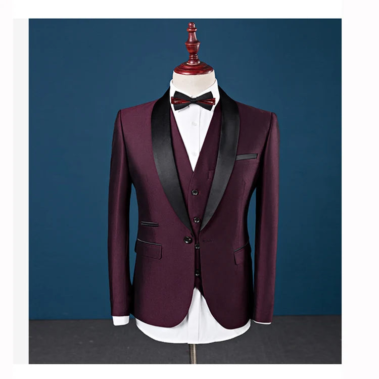 Tailor-made Elegant Royal Blue Men Wedding Suit Pant Coat Men Suit Design