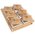 Creative Multifunctional Combination  6 Compartment  Food Storage  Box  with Lid