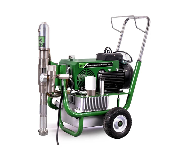Yanxiang High Pressure Hydraulic Piston Pump Motor Airless Paint Sprayer Imported Hydraulic System 220V Power 50m Vertical