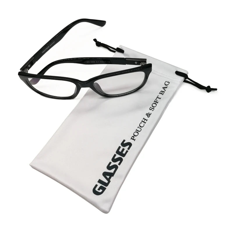 Custom Earthangels Textiles Microfiber Optical Glasses Pouch Sunglasses Eyeglasses Bag with Logo