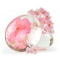 Organic Facial Handmade Bath Soap Natural Pink Cherry Blossoms Soap Transparent Flowers Whitening Skin Amino Acid Soap bar