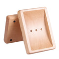 Classical Hot Sell  Handmade Eco-Friendly Beech Wood Soap Dish Holder