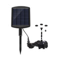 2.5w Solar Fountain Pump Water Solar Powered for Bird Bath Decorative With Stone Solar Decorative Garden Waterfall Wall Fountain