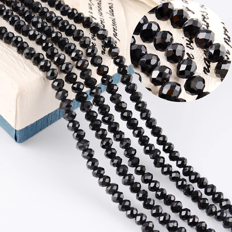 4mm Faceted Rondelle Gemstone Beads Rondelle Spacer Beads