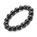 Wholesale Gemstone Black Onyx Black Agate 4-12mm Beads Bracelet