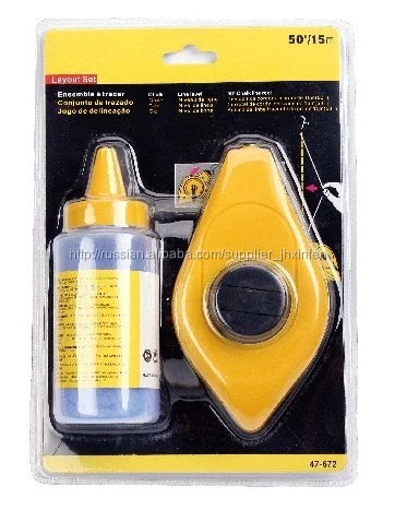3pc Chalk Lines Set