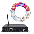 Irregular LCD Joint Screen Media Player Box Support WLAN Wifi Network Android Box