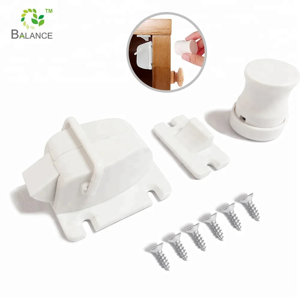 Products Lock Strong and Strap Dlux Child Safety 20 Pack Magnetic Cabinet Locks Baby Proofing MegaBDM