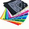 Wholesale Promotional Custom Screen Printing Bandana Stylish Square Hop Hip 100% Cotton Bandana With Digital Printing Bandana