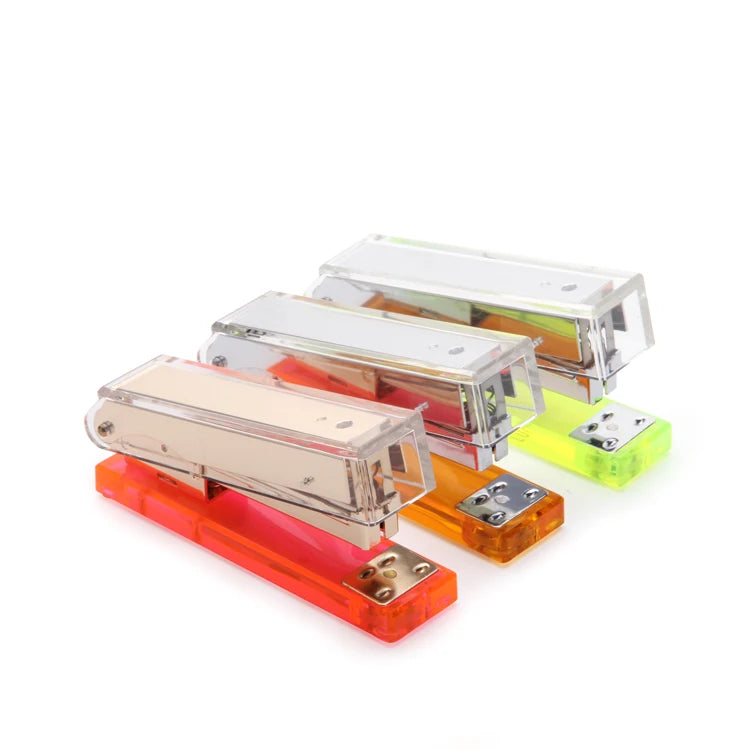 School Supplies Hardware Tool Perspex Stapler Multicolor Book Sewer  Office Stapler