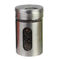 Wholesale Seal Luxury Shaker Kitchen Glass Spice Jar Set With Metal Lids