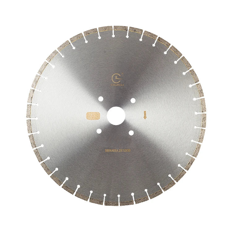 Industrial High Grade Nitride Diamond Cutting Disc 500mm 20Inch Wet Cutting Stone Saw Blade for Granite Concrete Asphalt