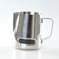 Ecocoffee Wholesale Hot Sale Milk Frothing Pitcher with Temperature Sticker 304 Stainless Steel  600ml LH600T