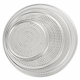 Factory Sell Pizza Pan Aluminum Perforated Pizza Tray for Kitchen