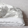 100% Pure Linen Disposable Solid Bedding Set Fitted Sheet Set Stone Washed Duvet Cover Pillowcase