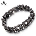 Fashion Man Jewelry Stainless Steel Retro Bike Chain Bracelet Motorcycle Link Man Wristband Bracelet Jewelry