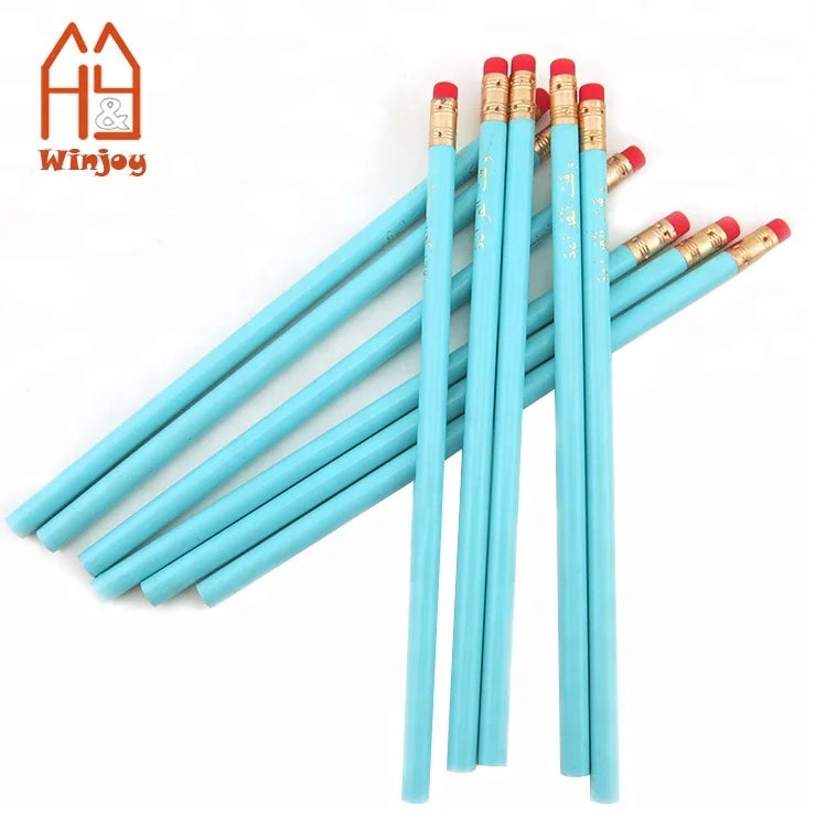 Pencil Factory Supply Promotional Dubai 7"Wooden HB Pencil in Bulk