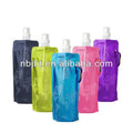 Customized 350ml Portable Folding Water Bottle with PE OPP Carto