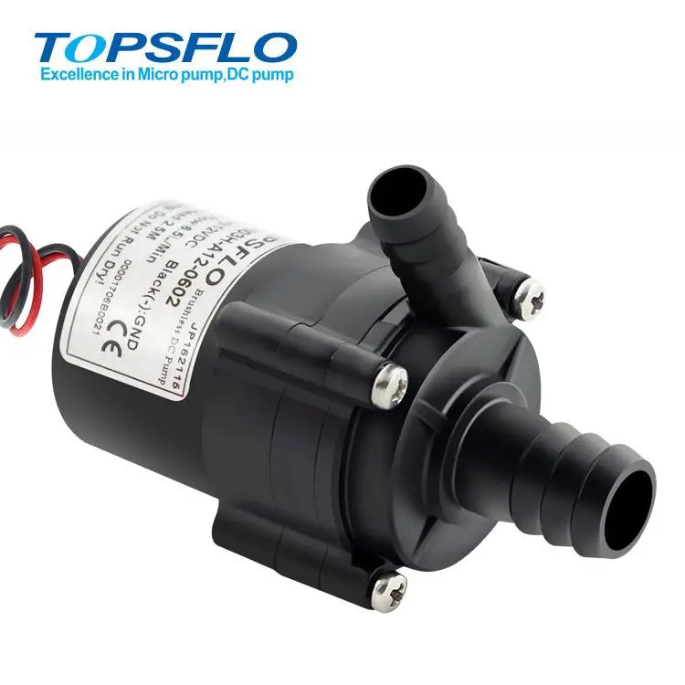 TOPSFLO High-end Mini Dc Quiet Pump Factory 12V or 24v Centrifugal Mini Water Pump Brushless BLDC Food Grade Water Pump