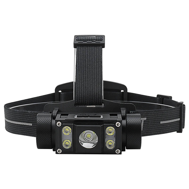 Super Bright 3 Models Multi-function Highlight Led Headlamp Waterproof for Camping