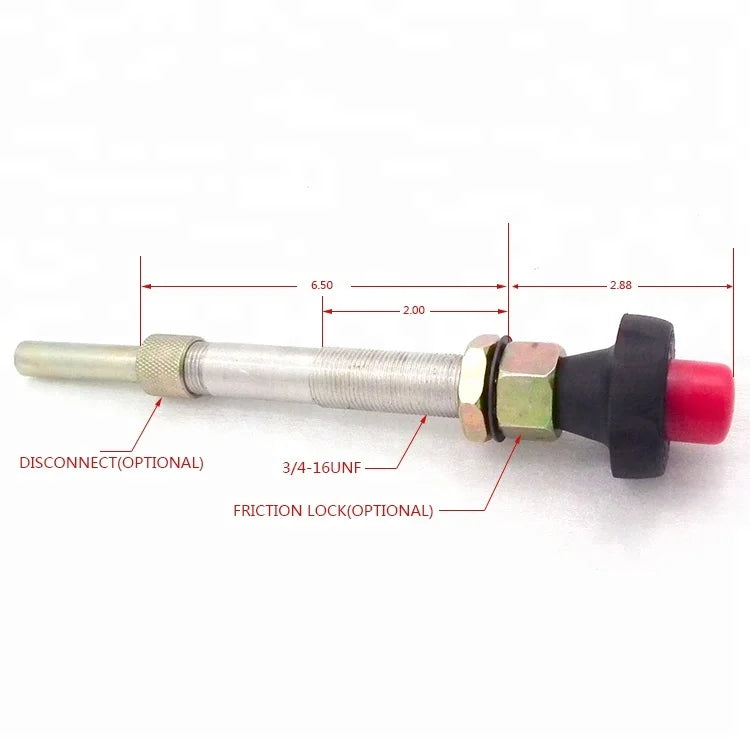Online Support  Micro Adjust Cable Vernier Throttle Cable GJ1106A Push Pull Throttle Cable Lever