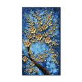 Texure Knife 3D Flower Wall Art Oil Painting Hand Painted Gold Money Tree Oil Painting Home Decor Cuadros Canvas Dafen Oil Paint