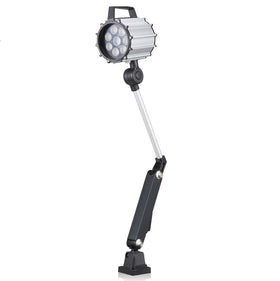 CE/FCC ONN-M2 with Switch 9.5W 24/220v Cnc Led Machine Work Light IP 65 Aluminum+tempered Glass Machine Light Spot Light