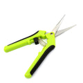 Hydroponics Greenhouse Micro Blade Bonsai Scissors Garden Trimming Pruning Pruner Shears Hand Pruners Elbow Blade Green Metal