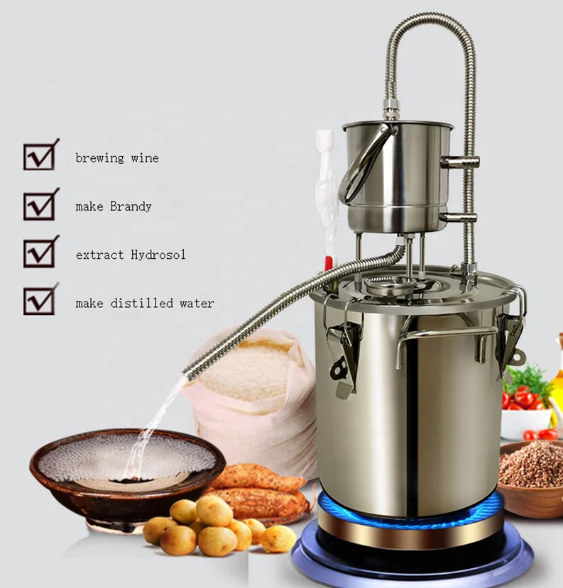 Safebond Distillation Equipment Customizable Size Multi-Functional Stainless Steel Conditioner Wine Making Distiller