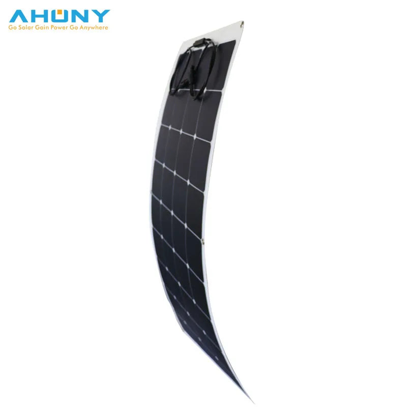 100W 200W 250W 300W Watt Customized Flexible Photovoltaic Solar Panel Price for Car Roof and Boats