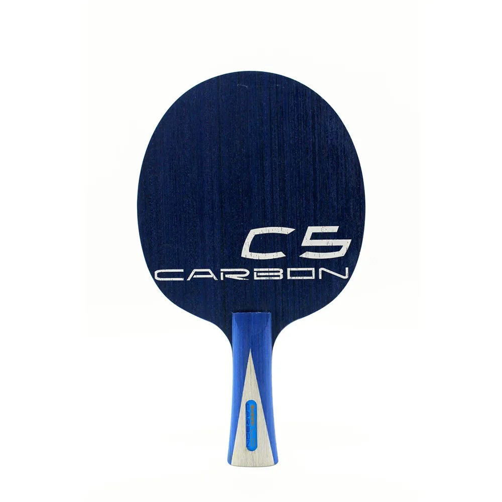 SANWEI C5 ITTF 7 Ply 5 WOOD 2 CARBON ITTF APPROVED PROFESSIONAL TABLE TENNIS BLADE for TRAINBING