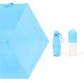 Mini Pocket Folding Promotional Gift Custom Print Cheap Women Compact Rain Paraguas Parapluie Sombrillas 5 Fold Capsule Umbrella
